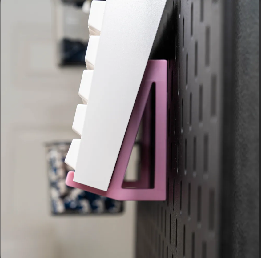 IKEA PEG Board Keyboard Mount